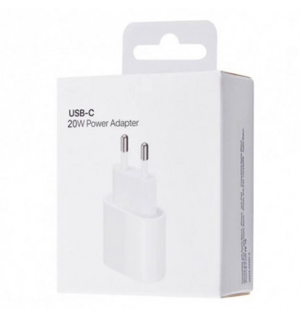 Apple MHJE3 - Adaptateur Secteur USB Type C - 20W - Blanc (Original, Blister)