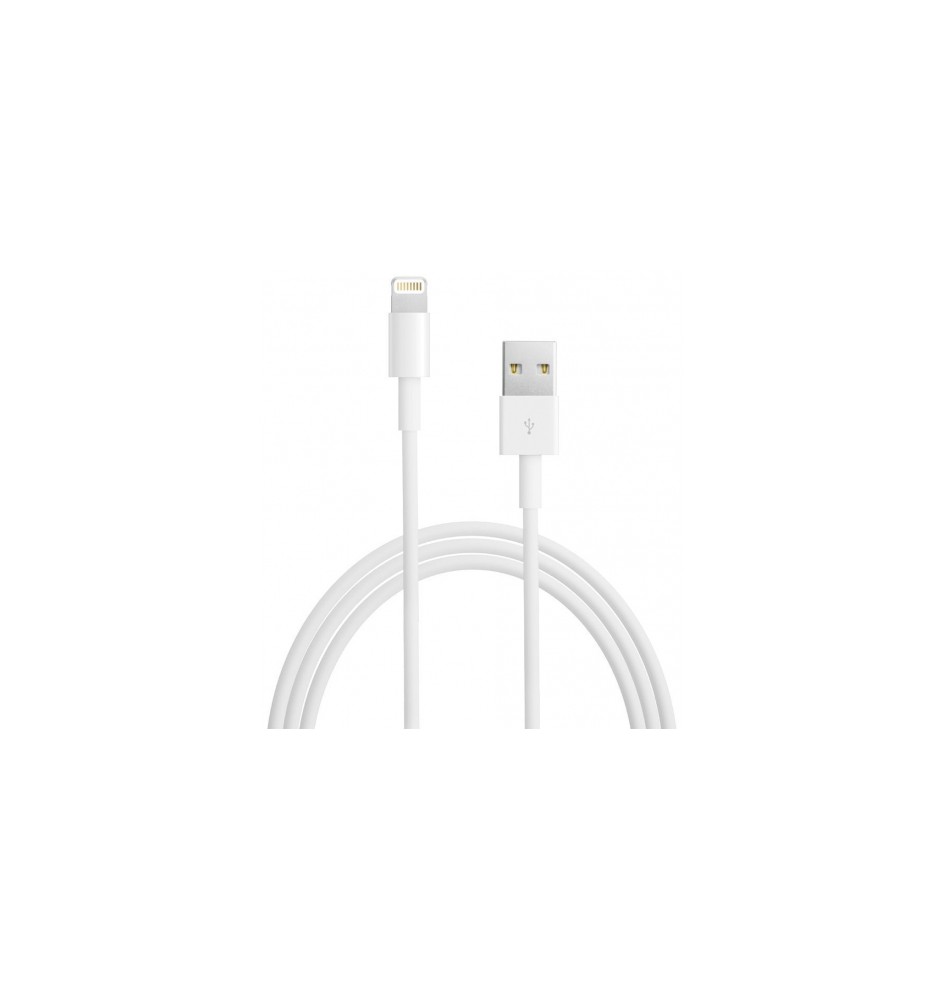Apple MD818 Câble Lightning Original - 1m - Blanc (En Vrac)